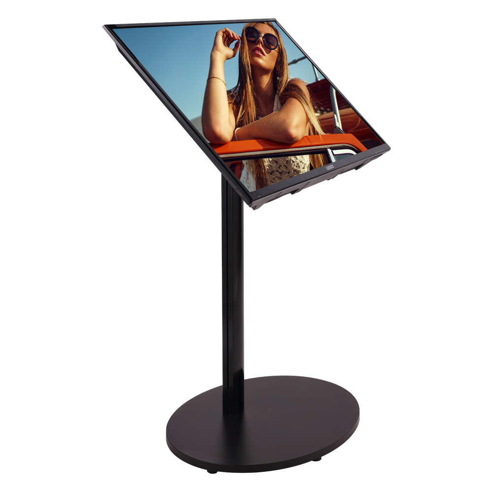 Single column touch screen stand