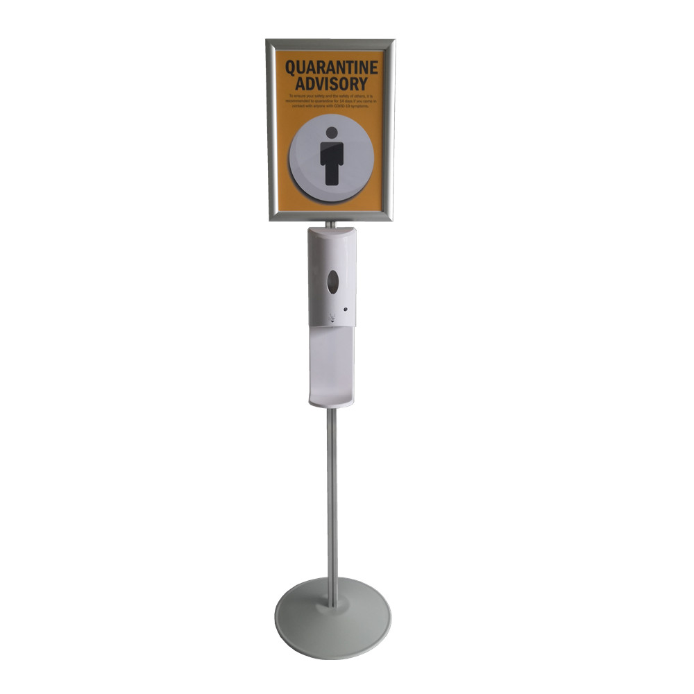 Touchless Hand Sanitizer Dispenser Floor Stand
